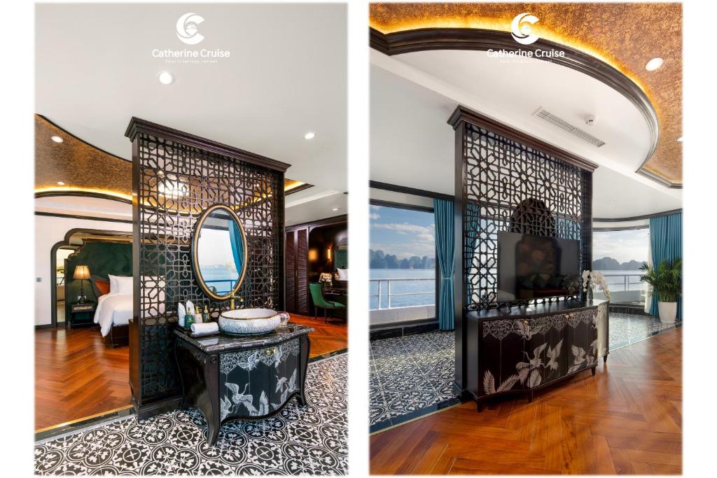 Phòng Grand Suite du thuyền Catherine Cruise